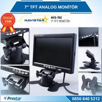 7" TFT 2 Adet Video Girişli Analog Monitör 