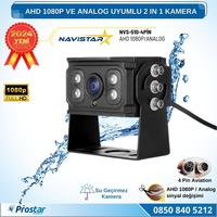 AHD 1080P ve Analog Pal Çevirilebilir 4 Pin Gece Görüşlü Full HD Araç Kamerası 