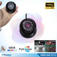 Araçlar Için Mini Metal Dome 2 Mp Full Hd Gece Renkli Görüşlü Kamera Geniş Açılı