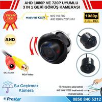 Ayarlanabilir Başlıklı AHD 1080P ve 720P Çevrilebilir Geri Görüş Kamerası