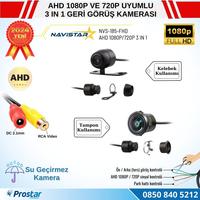 Balıkgözü Kelebek AHD 1080P ve 720P Çevrilebilir 170 Derece Geniş Açılı Geri Görüş Kamerası