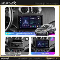 Chevrolet Aveo  2006-2012 Model 2GB + 64GB Android 13 Kablosuz Carplay Navigasyon Multimedya Sistemi 