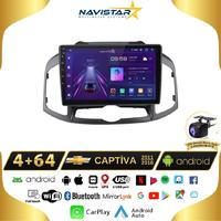 Chevrolet Captiva 2011-2016 Model 4GB + 64GB Android 13 Kablosuz Carplay Navigasyon Multimedya Sistemi 