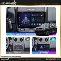 Dacia Duster 2015-2020 Model 2GB + 64GB Android 13 Kablosuz Carplay Navigasyon Multimedya Sistemi 