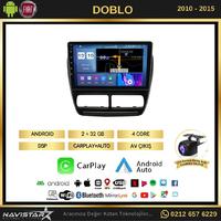 Fiat Doblo 2010-2015 Model 2GB + 64GB Android 13 Kablosuz Carplay Navigasyon Multimedya Sistemi 