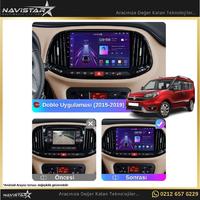 Fiat Doblo 2015-2019 Model 2GB + 64GB Android 13 Kablosuz Carplay Navigasyon Multimedya Sistemi 