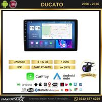 Fiat Ducato 2006-2016 Model 2GB + 64GB Android 13 Kablosuz Carplay Navigasyon Multimedya Sistemi 