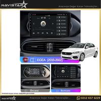 Fiat Egea 2+64GB Kablosuz Carplay 2015-2022 Android 13 Navigasyon Multimedya Sistemi 