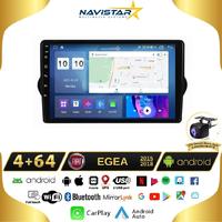 Fiat Egea 2015-2018 Model 4GB + 64GB Android 13 Kablosuz Carplay Navigasyon Multimedya Sistemi 