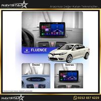 Fluence Kablosuz Carplay 2+64GB Android 13 Navigasyon Multimedya Sistemi