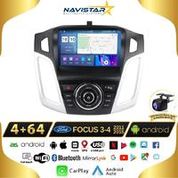 Ford Focus 34 Kablosuz Carplay 4GB + 64GB Android 13 2011-2015 Navigasyon Multimedya Sistemi 