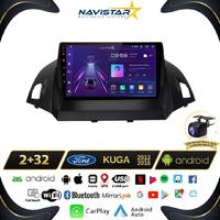 Ford Kuga 2+64GB Android 13 Kablosuz Carplay 2013-2018 Navigasyon Multimedya Sistemi 