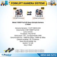 Forklift Kamera Sistemi Reach Truck 2 Kameralı 7 Inç Monitörlü Kayıtlı Kamera Seti