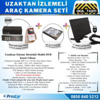 Full Ahd Araç Kamera Seti 4 Kameralı 320 Gb Harddisk Dahil Kayıtlı 7 Inç Hdmi Ekranlı 