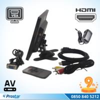 Güvenlik Kamera Monitörü 9" Ekran Hdmi Vga Av Girişli Lcd Ekran 4 Kanal