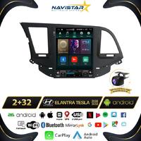 Hyundai Elantra Tesla 2016-2018 Model 2GB + 32GB Kablosuz Carplay Navigasyon Multimedya Sistemi