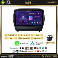 Hyundai Ix35 Kablosuz Carplay 2+64GB Android 13 Navigasyon Multimedya Sistemi 2009-2015 