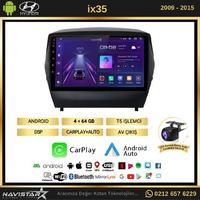 Hyundai Ix35 Kablosuz Carplay 4GB + 64GB Android 13 Navigasyon Multimedya Sistemi 2009-2015 