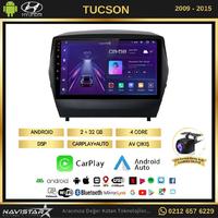 Hyundai Tucson 2+64GB Kablosuz Carplay 2009-2015 Android 13 Navigasyon Multimedya Sistemi 