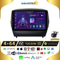 Hyundai Tucson 4GB + 64GB Kablosuz Carplay 2009-2015 Android 13 Navigasyon Multimedya Sistemi 