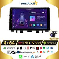 Kia Rio K3 2015-2017 Model 4+64 GB Android 13 Kablosuz Carplay Navigasyon Multimedya Sistemi 