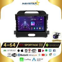 Kia Sportage 4GB + 64GB Kablosuz Carplay 2010-2016 Android 13 Navigasyon Multimedya Sistemi 