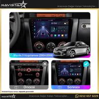 Mazda3 2004-2009 Model 2GB + 64GB Android 13 Kablosuz Carplay Navigasyon Multimedya Sistemi 