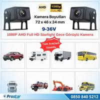 Navistar Ahd 1080P Full Hd 4Pin Starlight Plastik Kasa Gece Görüşlü Geri Görüş Kamerası