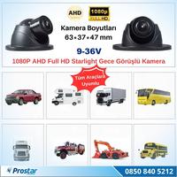 Navistar Ahd 1080P Full Hd Ayarlanabilir 4 Pin Starlight Gece Görüşlü Geri Görüş Kamerası