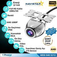 Navistar Ahd 1080P Sony 2G5P Balıkgözü 175 Derece Geniş Açılı Araç Geri Görüş Kamerası