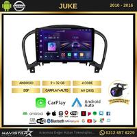 Nissan Juke  2010-2014 Model 2GB + 64GB Android 13 Kablosuz Carplay Navigasyon Multimedya Sistemi 