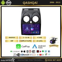 Nissan Qashqai 2+64GB Kablosuz Carplay  Android 13 2006-2013 Navigasyon Multimedya Sistemi