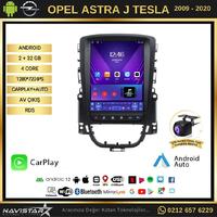 Opel Astra J Tesla 2009-2020 Model 2+32GB Android Kablosuz Carplay Navigasyon Multimedya Sistemi