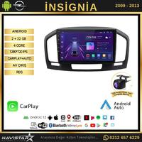 Opel İnsignia 2009-2013 Model 2+64GB Android 13 Kablosuz Carplay Navigasyon Multimedya Sistemi 