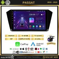 Passat B8 Kablosuz Carplay 4+64 GB Android 13 Navigasyon 10 Inç Multimedya Sistemi