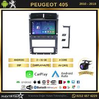 Peugeot 405  2010-2019 Model 2GB + 64GB Android 13 Kablosuz Carplay Navigasyon Multimedya Sistemi 