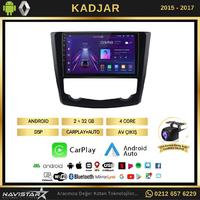 Renault Kadjar  2015-2017 Model 2GB + 64GB Android 13 Kablosuz Carplay Navigasyon Multimedya Sistemi 