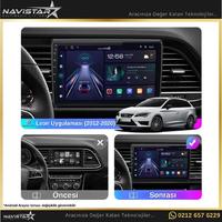 Seat Leon 2012-2020 Model 2GB + 64GB Android 13 Kablosuz Carplay Navigasyon Multimedya Sistemi 