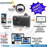 Servis Mevzuatına Uygun 3 Kameralı Monitör Çıkışlı 4G GPS WIFI Acil Durum butonu dahil Pratik Montaj Kamera Seti