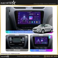 Skoda Octavia 2013-2018 Model 2+64GB Android 13 Kablosuz Carplay Navigasyon Multimedya Sistemi 