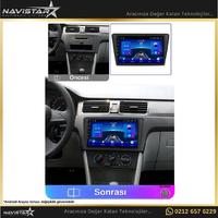 Skoda Rapid 2013-2020 Model 2+64GB Android 13 Kablosuz Carplay Navigasyon Multimedya Sistemi 