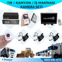 Tır Kamyon İş Makinası Için Uzaktan İzlemeli 4 Kameralı 320 Gb Harddisk Kamera Seti