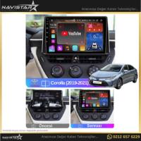 Toyota Corolla 2019-2021 Model 2+64GB Android 13 Kablosuz Carplay Navigasyon Multimedya Sistemi 