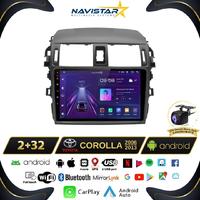 Toyota Corolla Kablosuz Carplay 2+64GB Android 13 Navigasyon Multimedya Sistemi