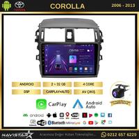 Toyota Corolla Kablosuz Carplay 2+64GB Android 13 Navigasyon Multimedya Sistemi