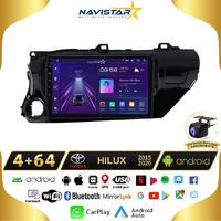 Toyota Hilux 2015-2020 Model 4GB + 64GB Android 13 Kablosuz Carplay Navigasyon Multimedya Sistemi 