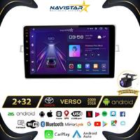 Toyota Verso 2009-2018 Model 2+64GB Android 13 Kablosuz Carplay Navigasyon Multimedya Sistemi 