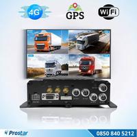 Uzaktan izlemeli 4 Kanal 1080P GPS 4G WIFI  B6204 Profesyonel HDD/SD Mobil DVR Kayıt Cihazı