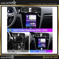 Volkswagen Golf 7 Tesla 2014-2018 Model 2GB + 32GB Kablosuz Carplay Navigasyon Multimedya Sistemi