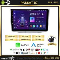 Volkswagen Passat B7 2+64GB Android 13 Kablosuz Carplay 2010-2015 Navigasyon Multimedya Sistemi 